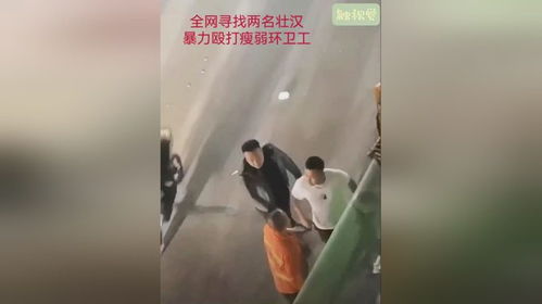 全網追兇 暴力毆打環衛工事件引發公憤，網絡尋兇與法律正義并行